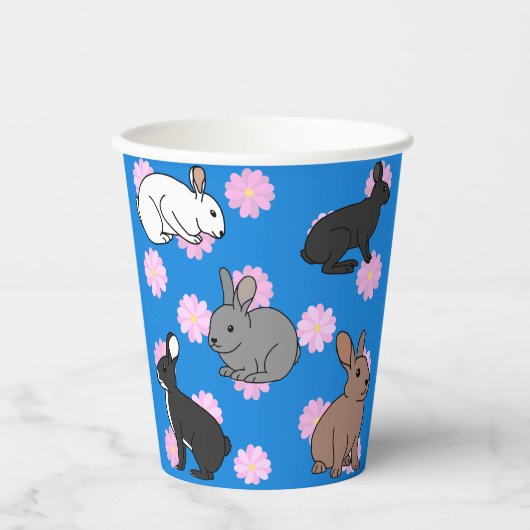 Kaninchen Pappbecher (Vorderseite)