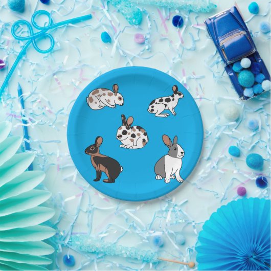 Kaninchen Pappteller (Party)