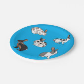 Kaninchen Pappteller (Schrägansicht)