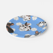 Kaninchen Pappteller (Schrägansicht)