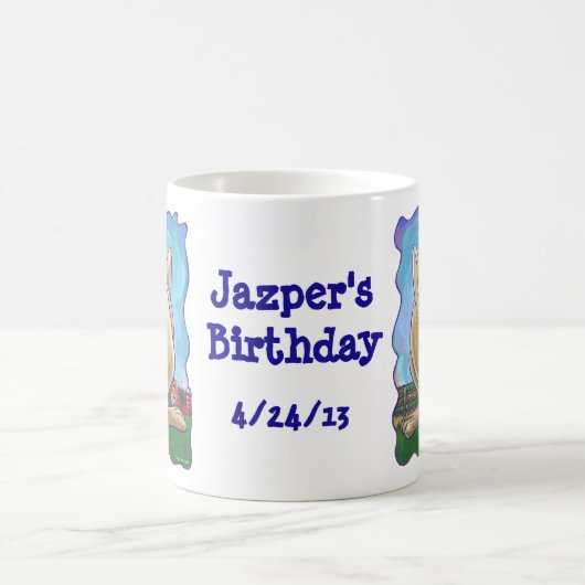 Kaninchen-Party Kaffeetasse (Mittel)