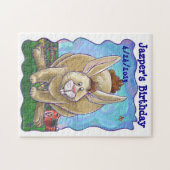 Kaninchen-Party Puzzle (Horizontal)