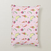 Kaninchen Penguin Erdbeere Eiscreme niedliches Bab Dekokissen (Rückseite(Vertikal))