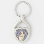 Kaninchen Personalisiertes Jahr des Kaninchens 202 Schlüsselanhänger (Vorderseite)