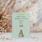 Kaninchen Peter Herbst Kinderdusche Einladung