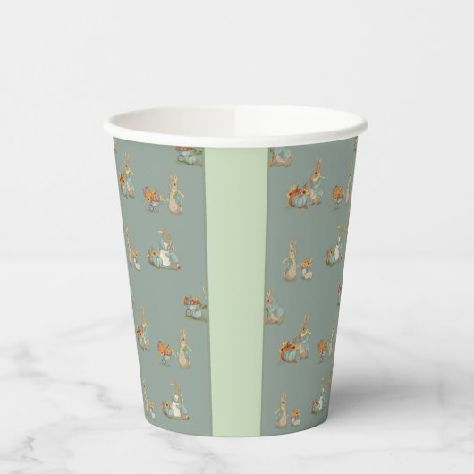 Kaninchen Peter Herbst Party Paper Cups Pappbecher (Links)