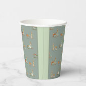 Kaninchen Peter Herbst Party Paper Cups Pappbecher (Rechts)