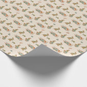 Kaninchen Peter Herbstwrapping Wrapping Papier Geschenkpapier (Ecke)