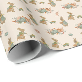 Kaninchen Peter Herbstwrapping Wrapping Papier Geschenkpapier