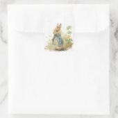 Kaninchen Peter Party Square Sticker (Tasche)