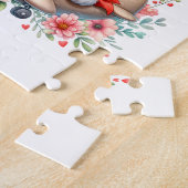 Kaninchen-Pilot-Geburtstag Puzzle (Seite)