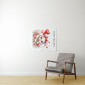 Kaninchen-Pilot-Geburtstag Wandteppich (Beispiel (Horizontal))