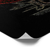 Kaninchen Pink - Poster (Ecke)