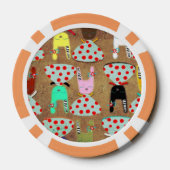 Kaninchen Pokerchips (Rückseite)