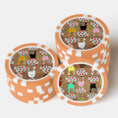 Kaninchen Pokerchips (Stapel)