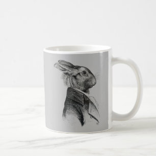 Kaninchen-Porträt-Profil Kaffeetasse