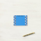 Kaninchen Post-it Klebezettel (Auf Schreibtisch)