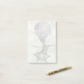 Kaninchen Post-it Klebezettel (Auf Schreibtisch)