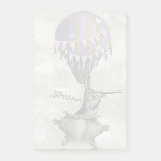 Kaninchen Post-it Klebezettel (Vorderseite)