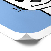 Kaninchen Poster (Ecke)