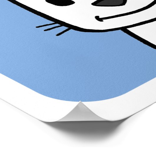 Kaninchen Poster (Ecke)