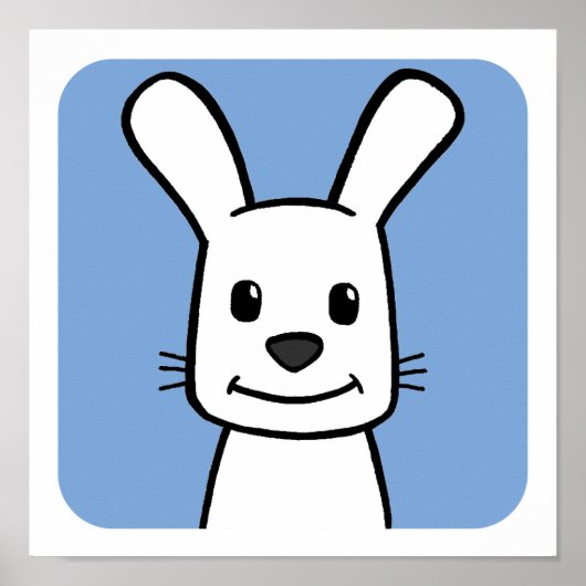 Kaninchen Poster (Vorne)