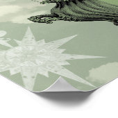 Kaninchen Poster (Ecke)