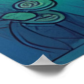 Kaninchen Poster (Ecke)