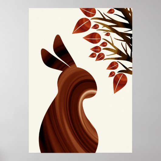 Kaninchen Poster (Vorne)