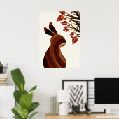Kaninchen Poster (Heimbüro)