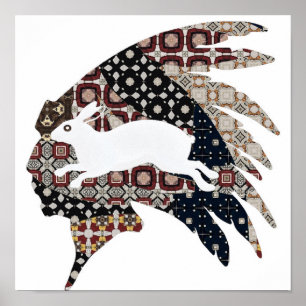 Kaninchen-Poster Poster