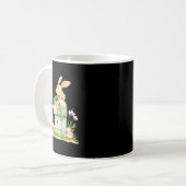 Kaninchen-Postfach liefert mit Eiern  Kaffeetasse (Vorderseite Links)