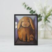 Kaninchen Postkarte (Stehend Vorderseite)