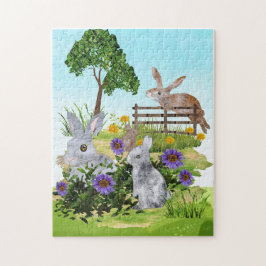Kaninchen Puzzle