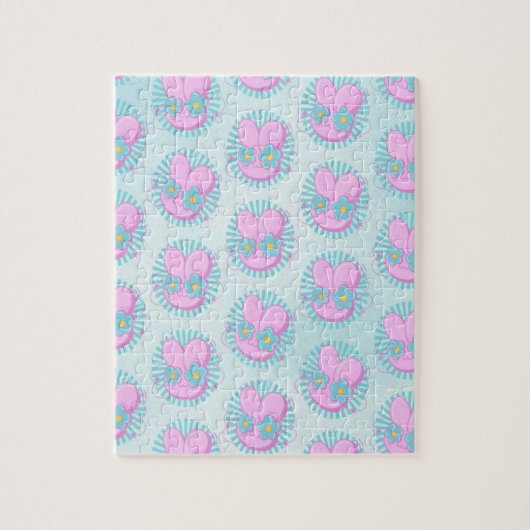 Kaninchen Puzzle (Vertikal)