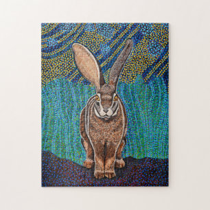 Kaninchen-Puzzlespiel Puzzle
