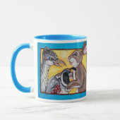 Kaninchen, Quail Roadrunner Wüste Südwestliche Wil Tasse (Links)