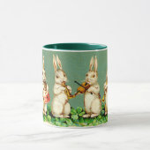 Kaninchen-Quartett-kombinierte Tasse (Zentrum)