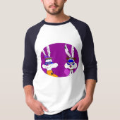 Kaninchen Raglan Shirt (Vorderseite)