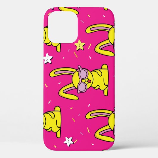 Kaninchen-Rave: Kids' Pattern Delight Case-Mate iPhone Hülle (Rückseite)