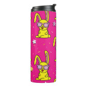 Kaninchen-Rave: Kids' Pattern Delight Thermosbecher (Nach links gedreht)