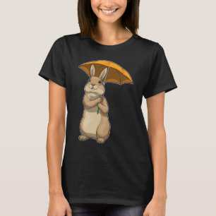 Kaninchen Regenschirm T-Shirt
