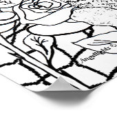 Kaninchen Reich Poster (Ecke)