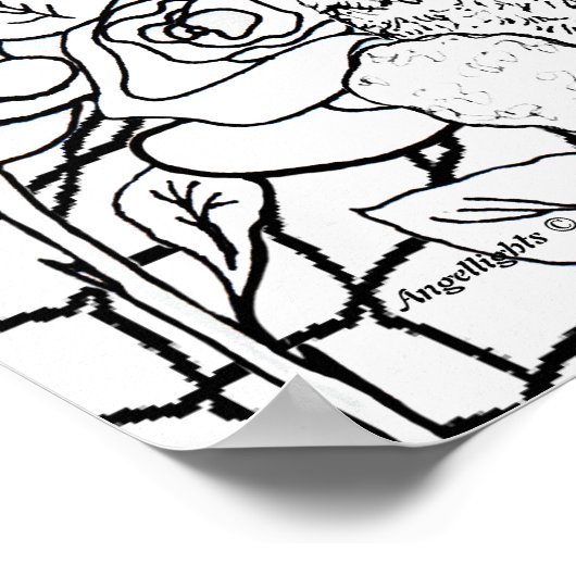 Kaninchen Reich Poster (Ecke)