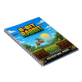 Kaninchen, Retro-8-Bit-Pixelkunst Notizblock (Rechte Seite)