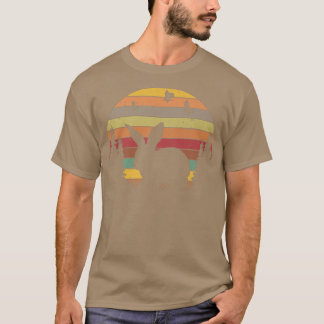 Kaninchen Retro Rabbit Vintag  T-Shirt