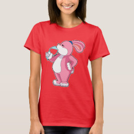 Kaninchen Rotwein T-Shirt
