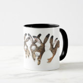 Kaninchen-Run-Tasse Tasse (VorderseiteRechts)