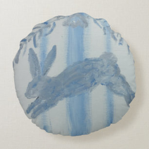 Kaninchen Rundes Kissen