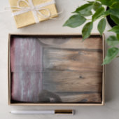 Kaninchen Rustic Brown Country Farm Seidenpapier (Geschenk)